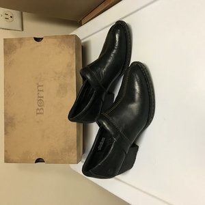 Leather Shoes Boot Style
